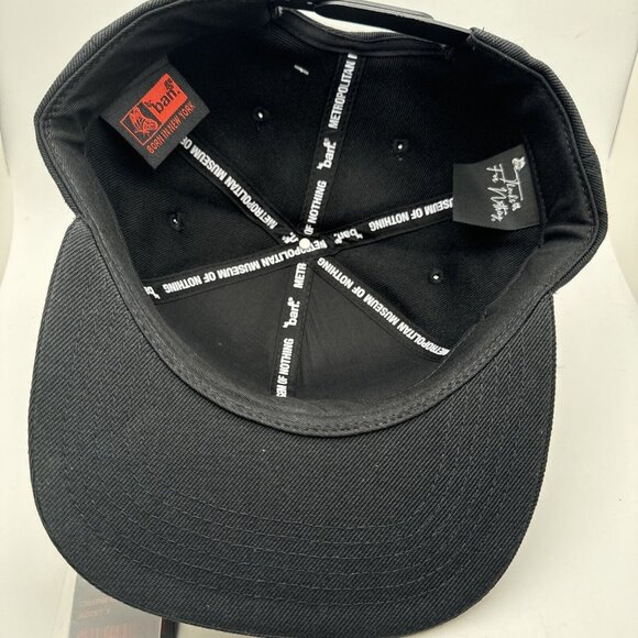 Brand About Nothing BAN Lexington Snap Back Flat Bill NIB GR16 - Picture 7 of 9